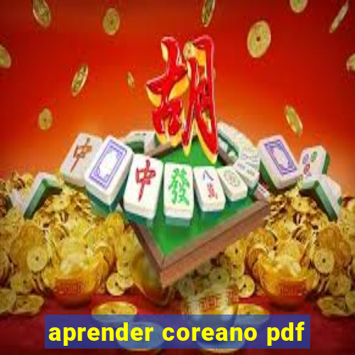 aprender coreano pdf